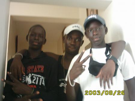 cherif, dame and cheikhna